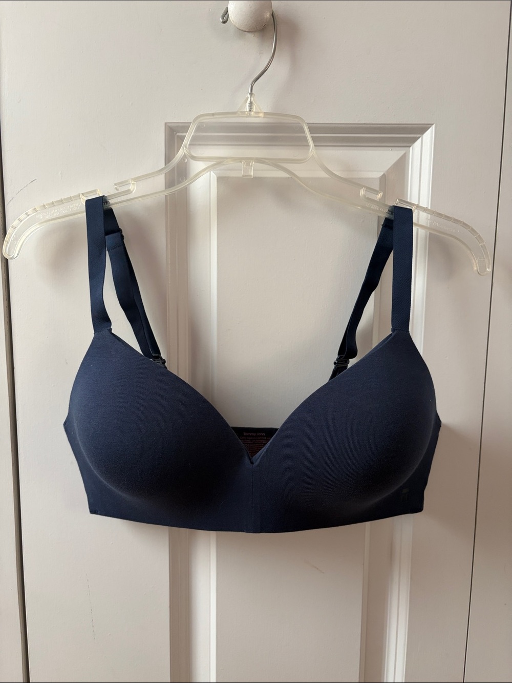 Tommy John Cool Cotton Lightly Lined Wireless Bra Size 34D